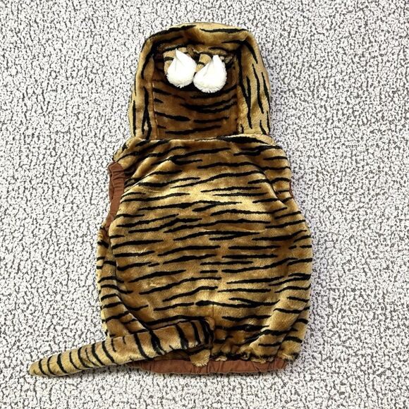 VTG Halloween Costume Baby Tiger Cub 24 Months Plush Hooded Warm Soft Faux Fur - Picture 5 of 12